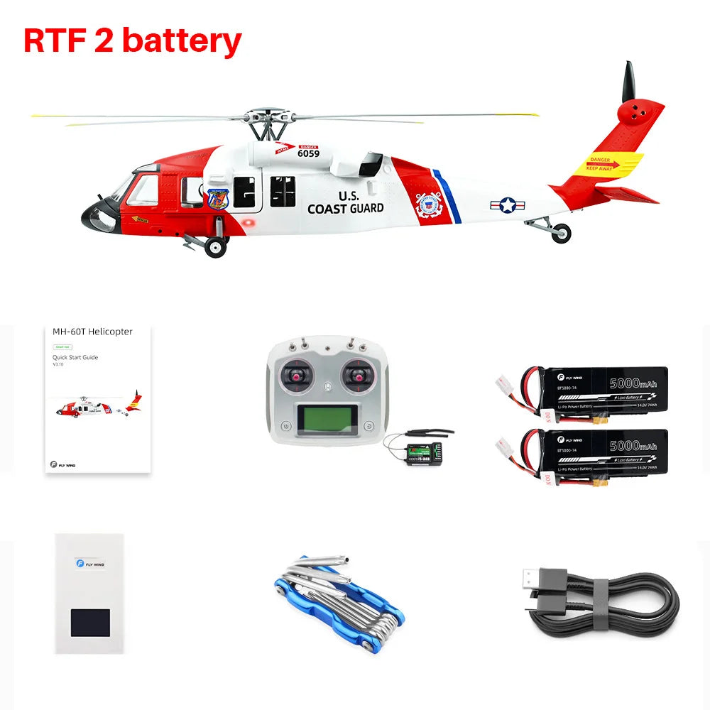 470 Size FLYWING MH-60R Seahawk Scale Helicopter LED Light ACE Flight Control MH60R RC helicopter MH60 Seahawk rc Helicopters