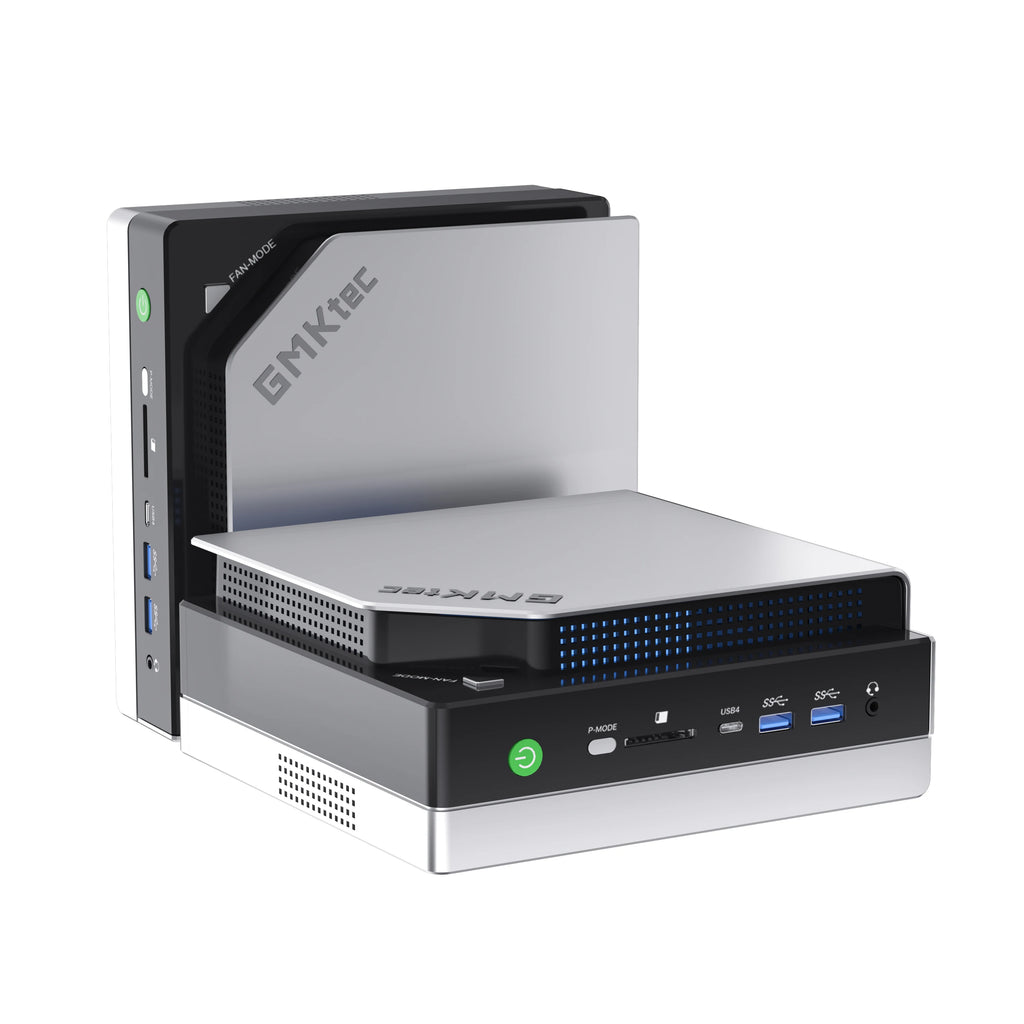 GMKtec EVO-X2 AI Mini PC AMD Ryzen Al Max+ 395 128GB LPDDR5X 8000MHz (16GB*8) 2TB PCIe 4.0 SSD WiFi 7 BT5.4 Mini Gaming Computer