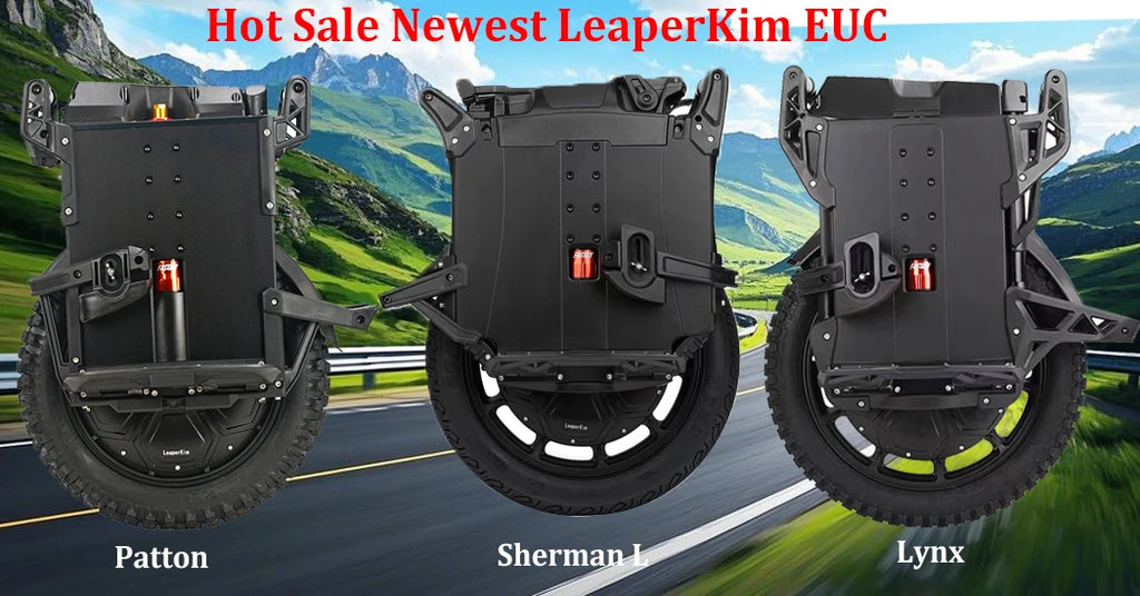Newest LeaperKim Veteran Lynx 50S 151.2V 2700Wh 50S Battery 3200W Motor 2.75-14 Tire High Torque Lynx Electric Unicycle