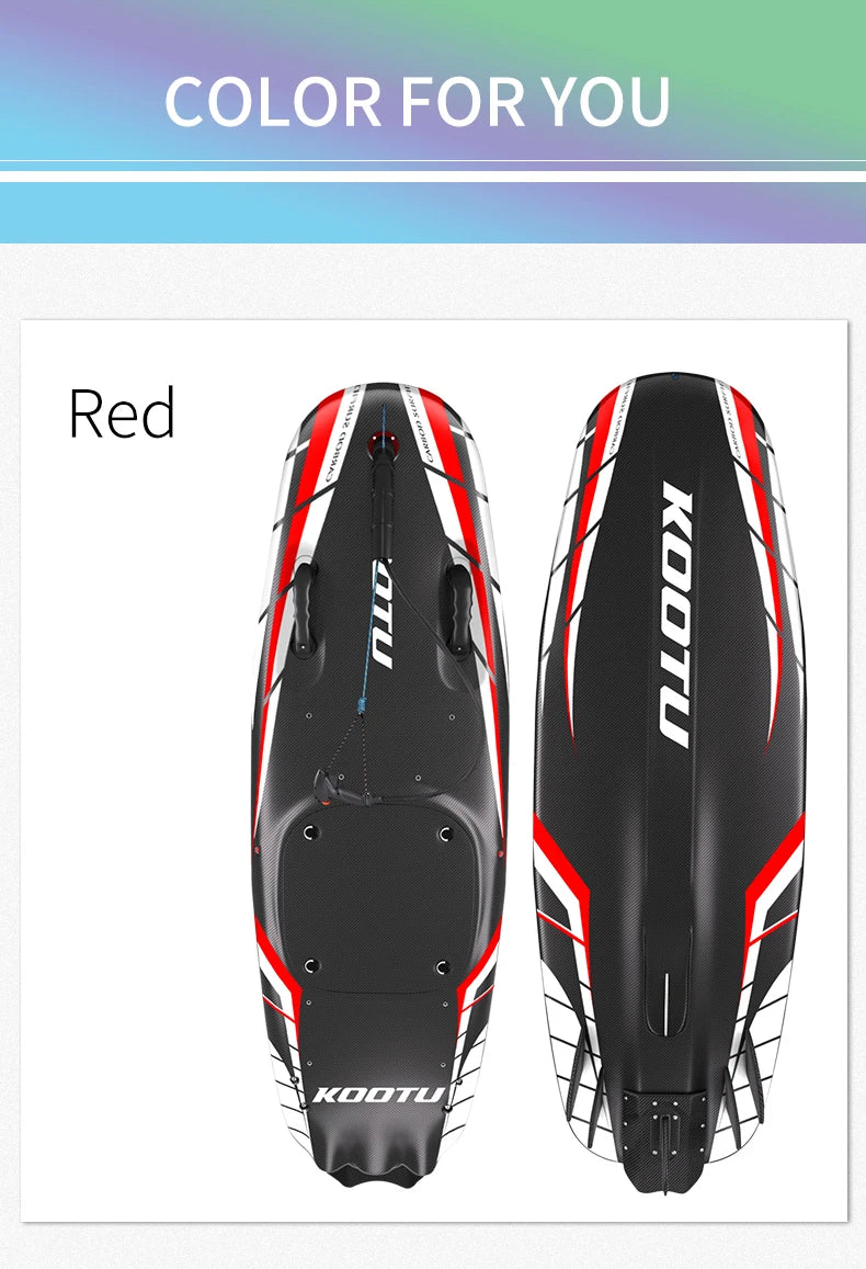Full Carbon Fiber Jet Surfboards Fuel-powered surfboard 109cc Electric Power Water Surfboards