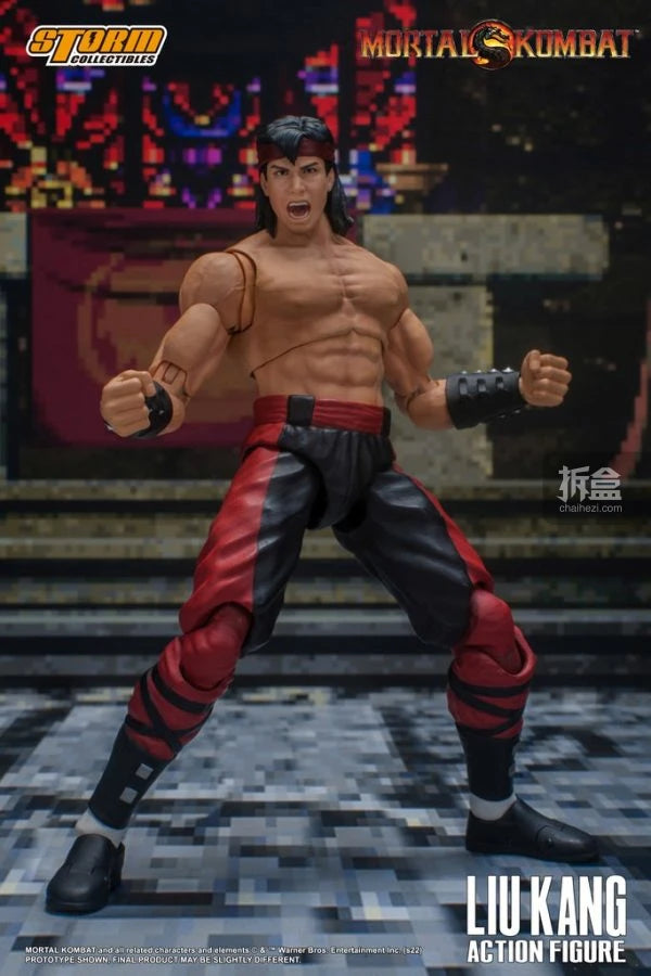 Storm Toys Genuine Mortal Kombat Series Fire Dragon Sub-Zero Motaro Lu Kang Goro Fighting Game 1/12 Action Figures Model Toys
