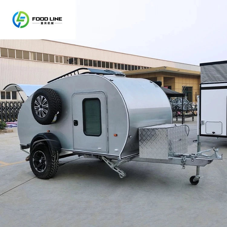 Small Car House Off-road Camping Teardrop  Travel Trailer Caravan Motorhome Camper Van Mini RV Caravan for Sale Malaysia