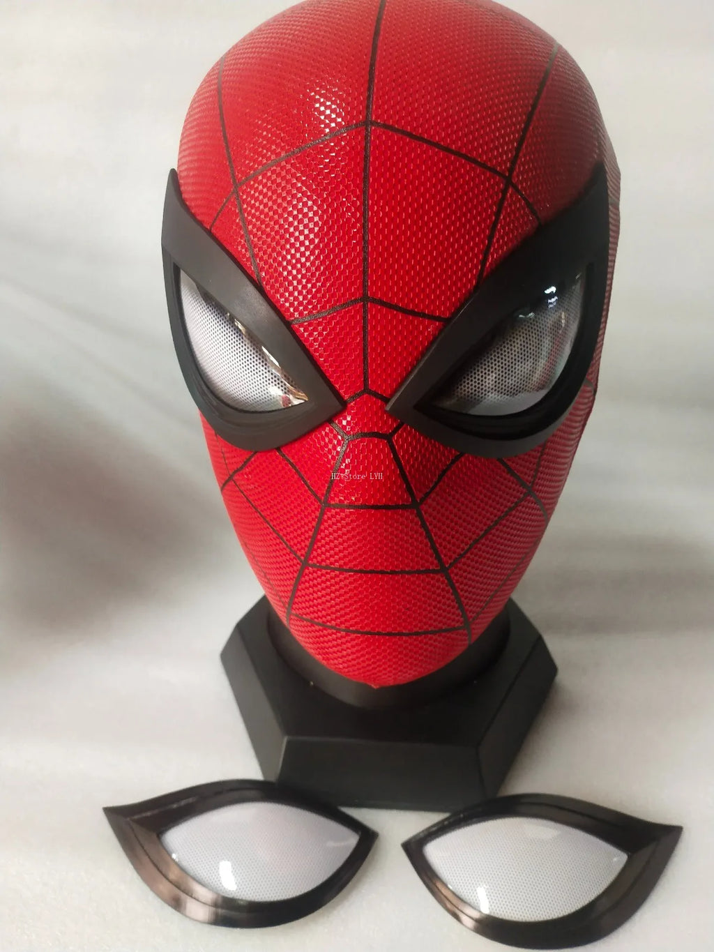 Full Head PS4 Spider-Man Mask with A Pairs of Eyes playstation 4 spider-man Game Restoration Handmade Silk Screen Printing