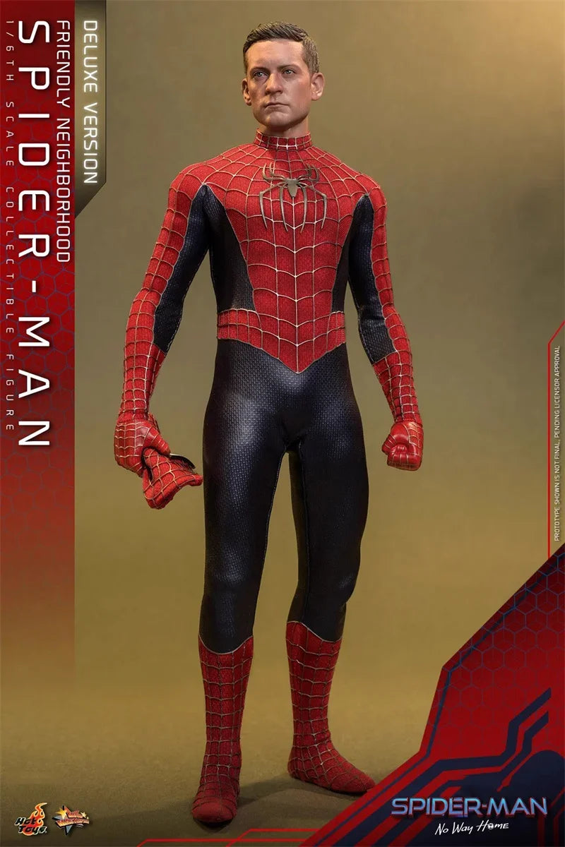 【MT】Hot Toys MMS661 Marvel 1/6 Scale Male Soldier Spider-Man Tobey Maguire Full Set 12inch Action Figure Model Toys Doll