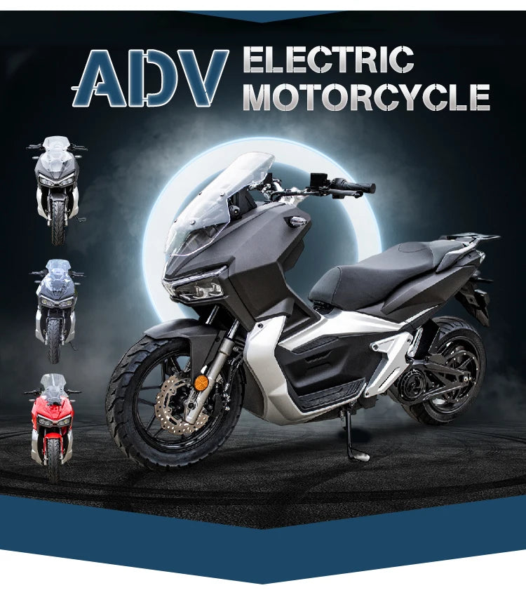 Morden Style 3000w/5000w Lithium Adult Lead-acid Battery 105 Km/h Mid Drive Motor Electric Motorcycle