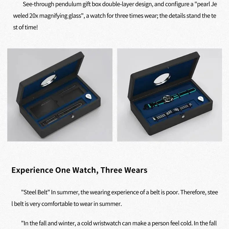 Ideal Knight Automatic Mechanical Watch for Men Hollow out Spider Design   Flywheel Movement Sapphire Mirror Men's Watches