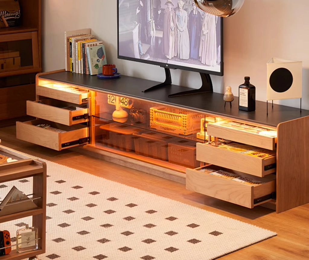 E136  Storage Universal Tv Stand Modern Nordic Organizer Luxury Modern Tv Cabinet Living Room Led Mueble Para Televisor Furnitur