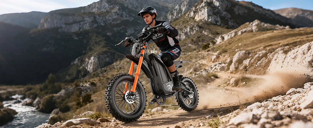 Electric Bicycle 1500W motor 48V25AH big battery e-bike The range is 55-60km Maximum speed 36MPH Mountain off-road Electric bike