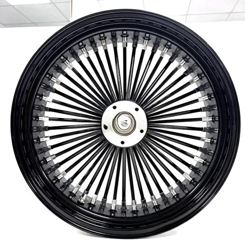 Customization 2PCS CNC Aluminum Alloy Motorcycle Wheel Rim For Harley Softail Heritage Deluxe Flstc Fatboy Slim