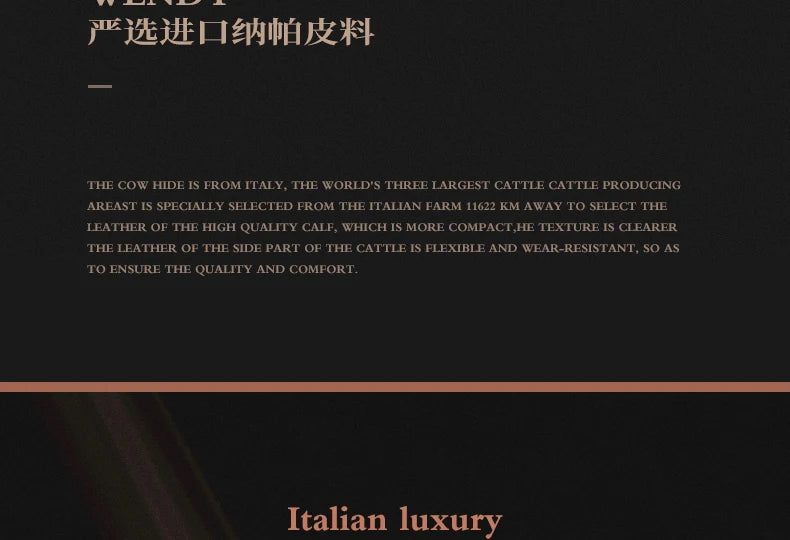 Italian Light Luxury Chiar Leather Boss Office Cowhide Comfortable President Chair Swivel Computer Silla Oficina Furniture