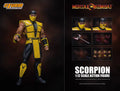 【MT】Storm Collectibles Mortal Kombat SCORPION Yellow Ninja Regular Version 1/12 Action Figure Toy Collection