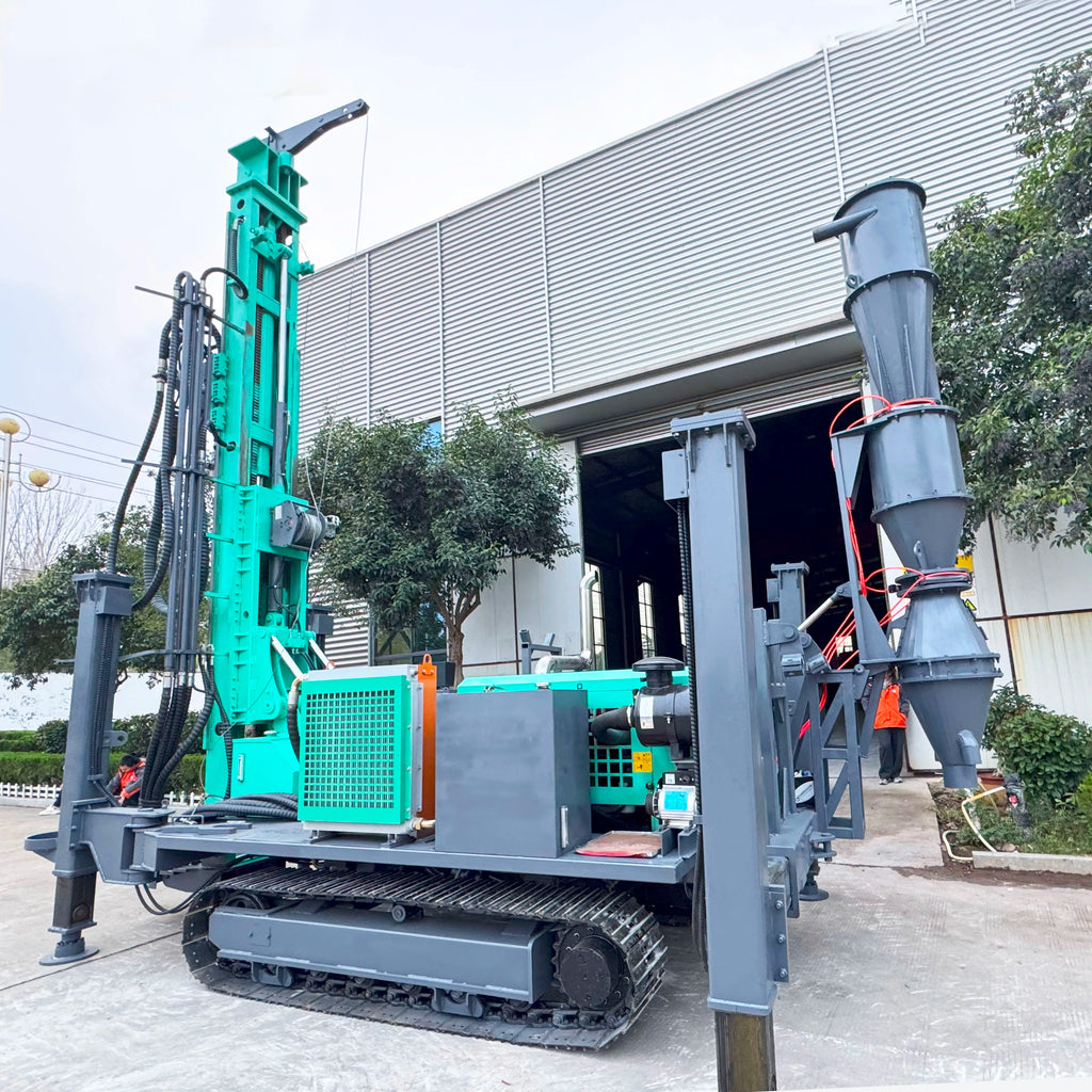 Diesel Reverse Circulation Drilling Rig RC Borehole Drill Machine 600m for Mining Exploration High Efficiency