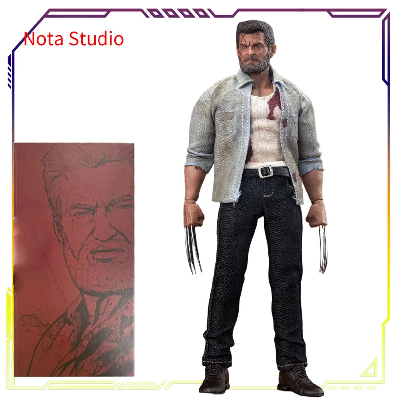 Nota Studio Original 1/12 Scale Twilight Wolf Battle Damaged Wolverine PVC Articulated Collectible Action Figure Display Model