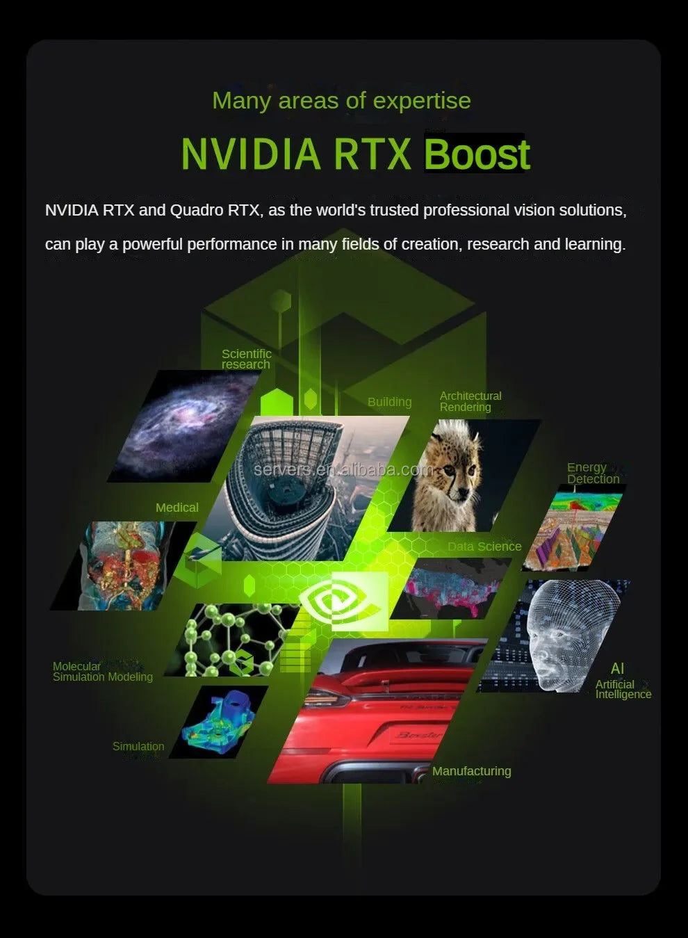 Industrial Packaging Nvidia Geforce Gddr6X 24Gb Rtx 4090 Turbo Graphics