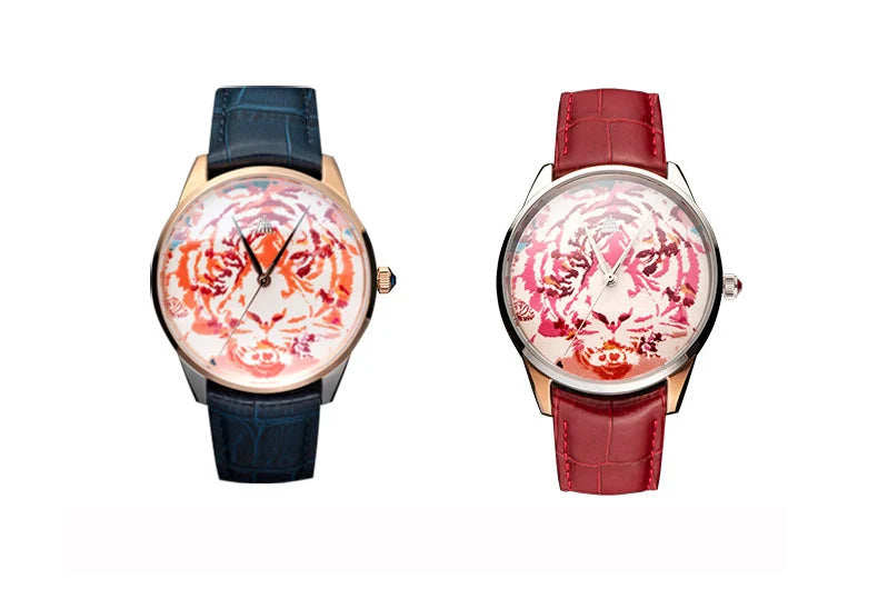 Shanghai Watch Men's Luminous Painted Mechanical Watch THE BUND Collection Automatic Watches Limited Edition Sapphire Watch 22LM