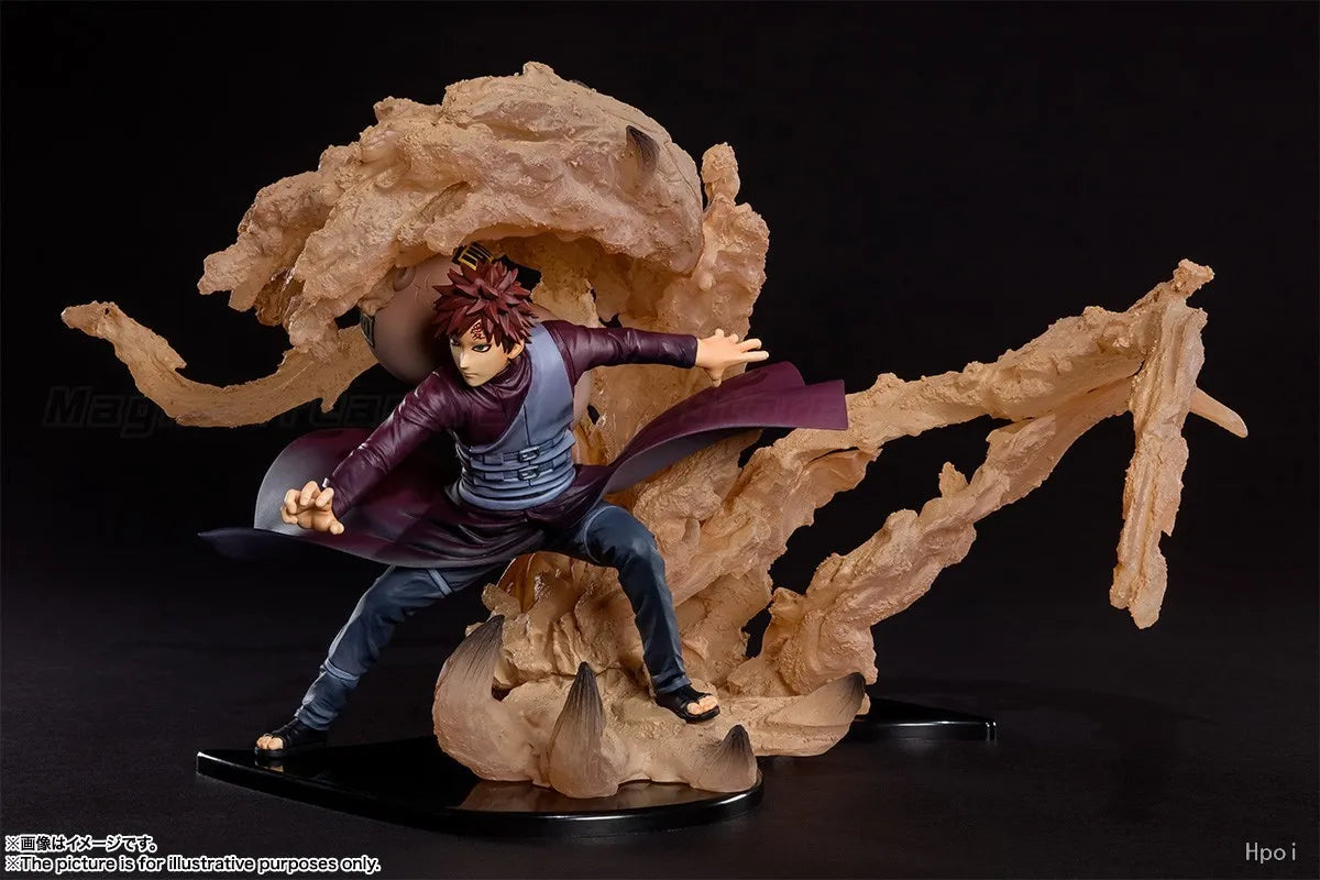 In Stock Original BANDAI SPIRITS FiguartsZERO NARUTO Shippuden Gaara Kizuna Relation Action Figure Toys Gifts