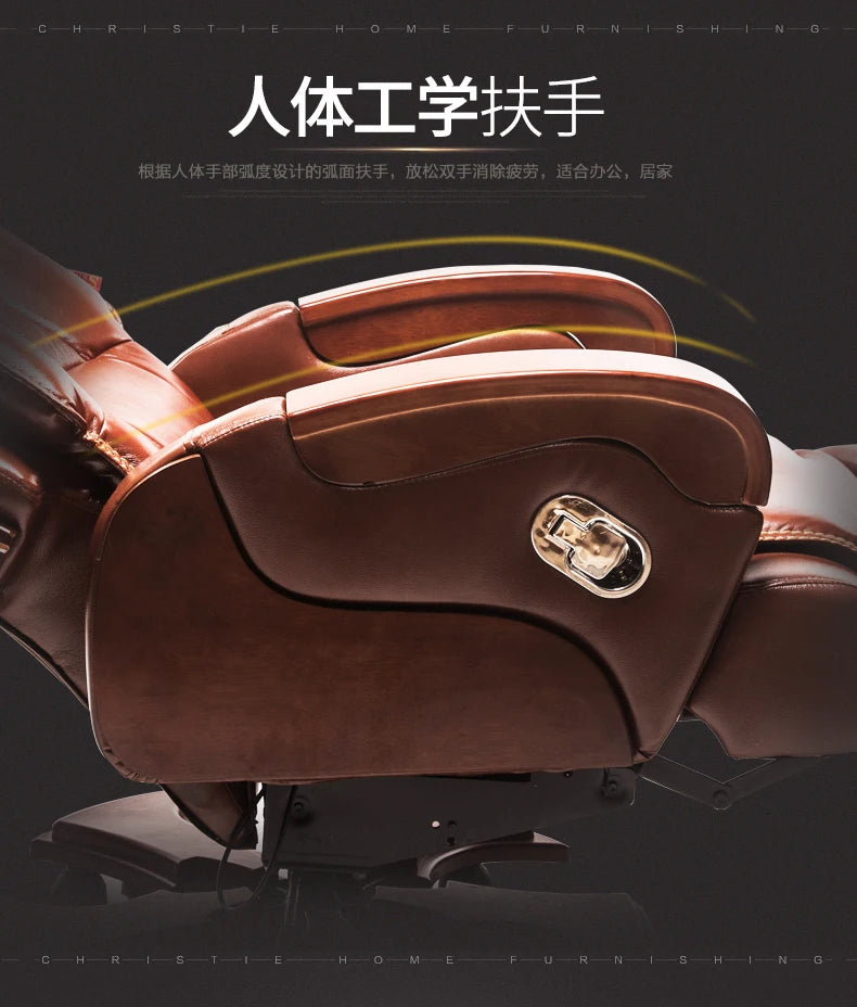 Office Chair Makeup Chairs Living Room Chaise Longue Leather Student Furniture Luxury Comfortable Game Kneeling Silla Armchair
