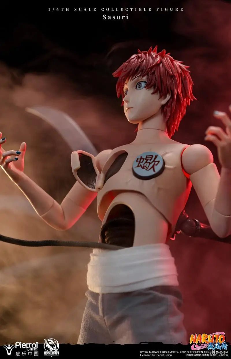 In stock RocketToys (ROC) 010 NARUTO Shippuden  SasoriFigures  Sasori Anime Model Genuine Boxed Toy Gift