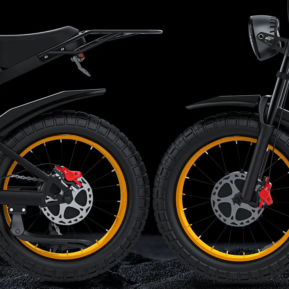 Coswheel Electric bike for adults GT20 Max 2000W Electric Motorcycle dirt bike 60V 40AH Removable Battery Off road Mountain bike