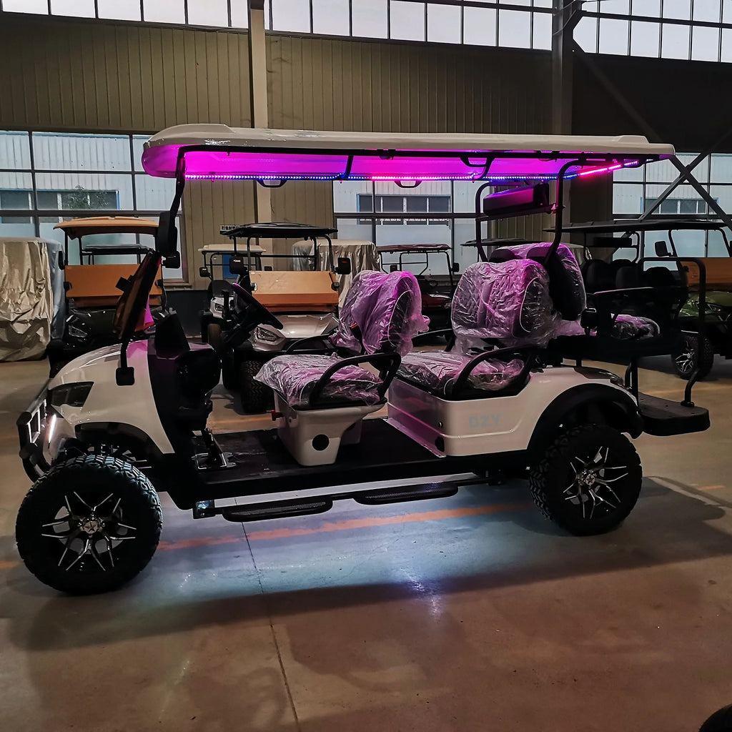 2026 electric golf cart OEM hunting carts new design customizable golf course cart luxury street legal electric sightseeing cart
