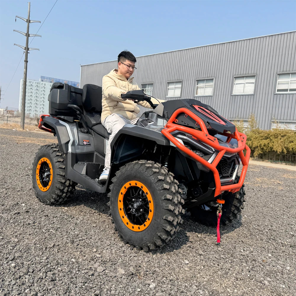 4 Wheeler Quad Bikes 1000cc Quad ATV All Terrain Vehicle Quad Bike New Automatic Design 4x4 Drive Off-road Motorcycle For Adult