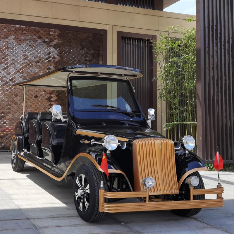 8 seats of the latest popular Chinese electric classic car electric car for sale