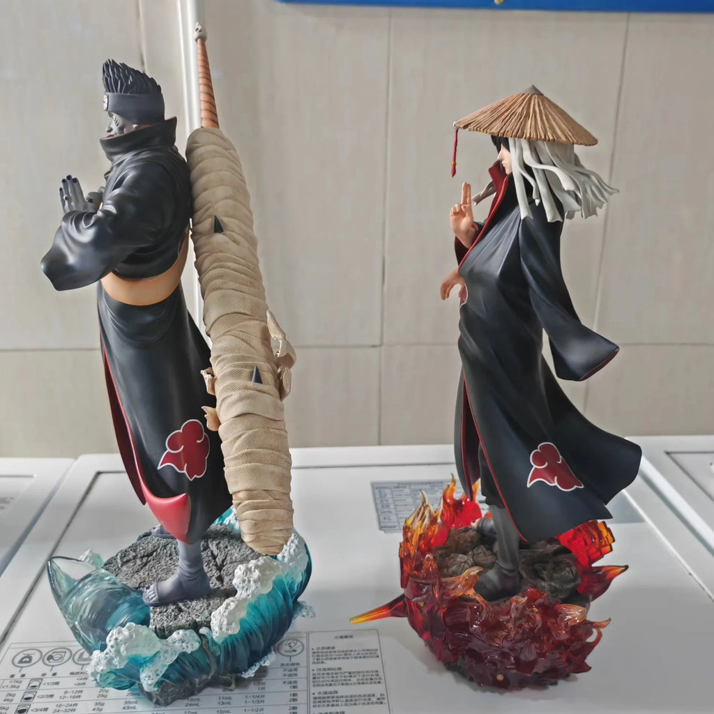 1/6 Naruto Hoshigaki Kisame Akatsuki Anime Figure Peripheral Resin Standing Posture Statue Decorate Ornaments Birthday Gift Toys