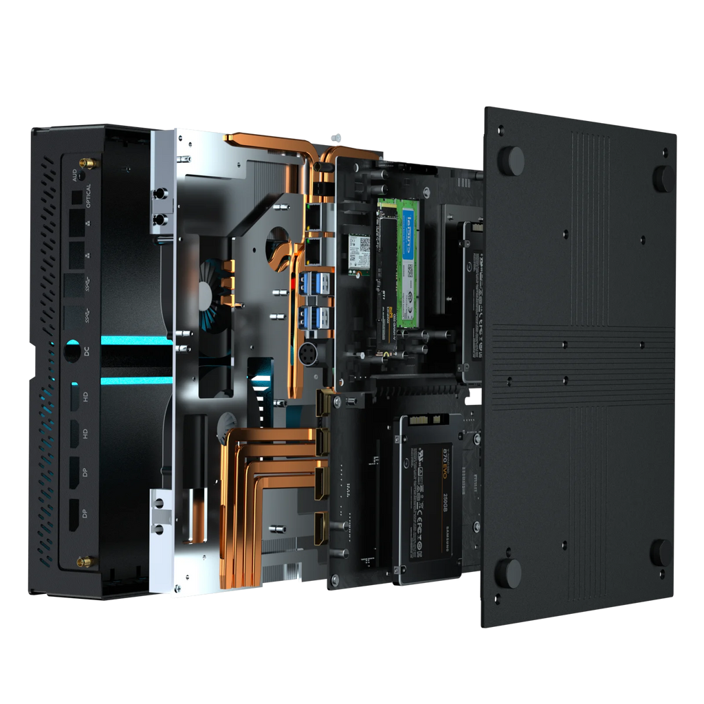 Eglobal 13TH I9-13900F I7-13700F I5-13400F RTX 4060 8G Gamig Discrete Graphics Card Mini Desktop 4K Four Displays Gamer Mini PC
