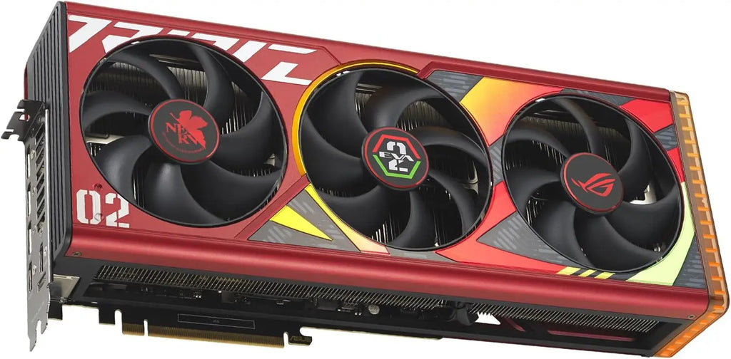 ASUS ROG Strix RTX 4090 OC EVA-02 Edition Gaming GPU 24GB GDDR6X PCIe 4.0 HDMI 2.1a DisplayPort 1.4a 3.5-Slot Design