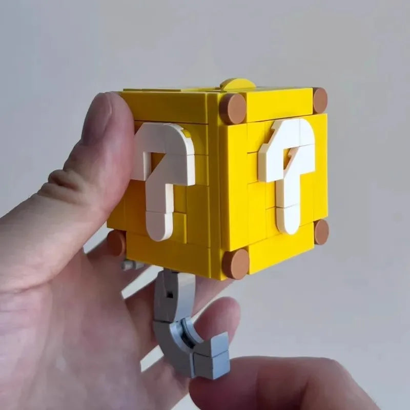 141pcs/set Coin Building Blocks Keychain Set - DIY Toy Pendant with Unique Design, Perfect Christmas Gift for Kids & Collectors