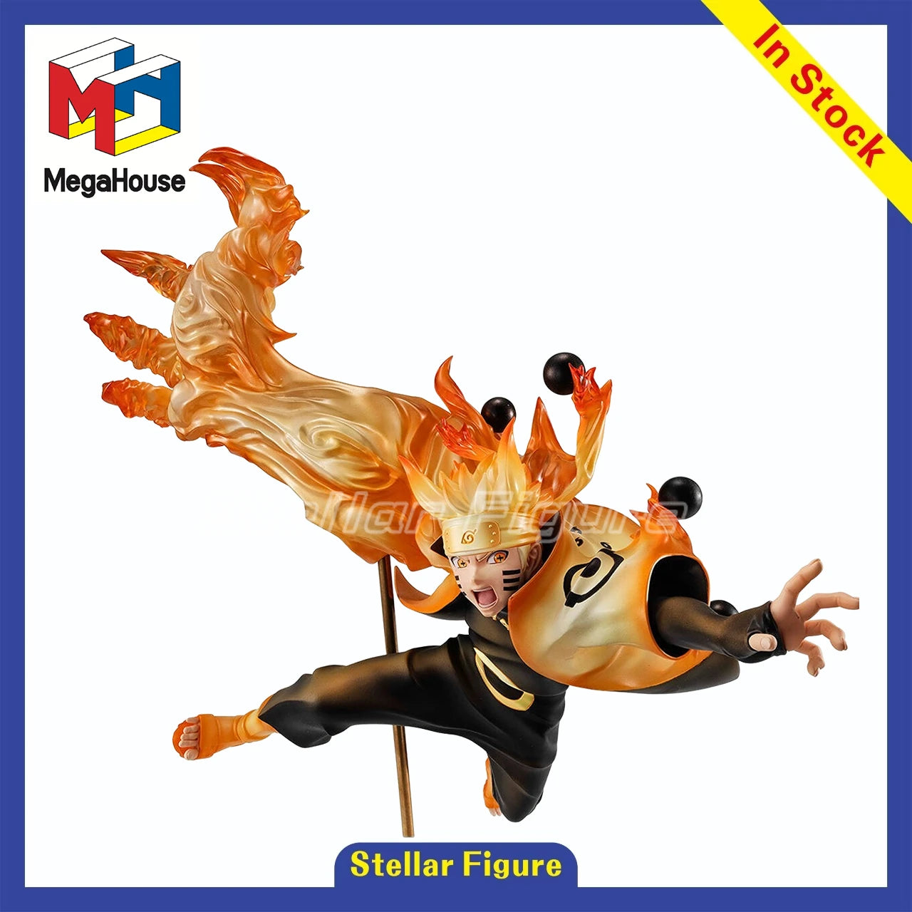 【SF】In Stock MegaHouse GEM Series NARUTO Shippuden Naruto Uzumaki Figures Model Collection Gift