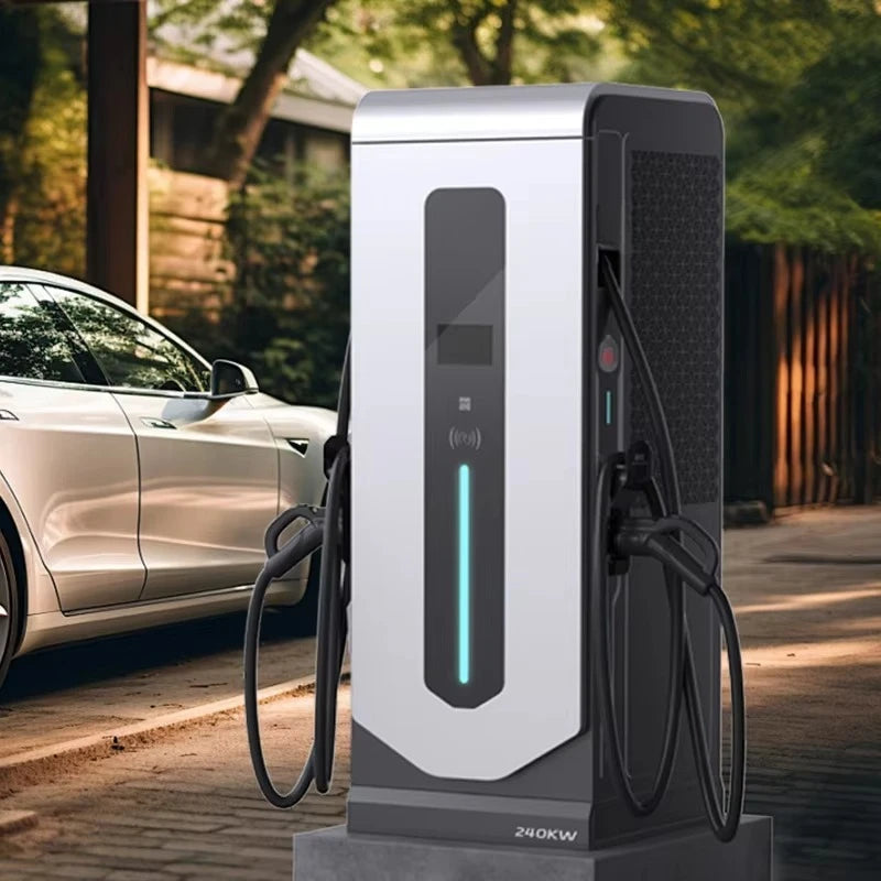 Customized 50kW Portable DC EV Charging Station CCS1/CCS2/GB/T Mobile EV Charger for Off-Grid Electric Vehicle Charging