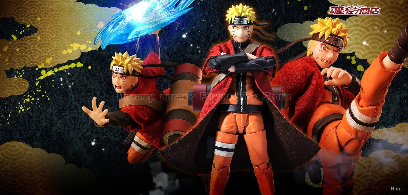 【In Stock】BANDAI SHF NARUTO Shippuden Pain Uzumaki Action Figure