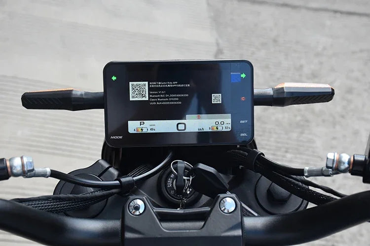 Apollo New Product 105km/h Environmental Electric Motorcycle Fast Speed Electric Racing Motorcycle Low-carbon Energy-saving