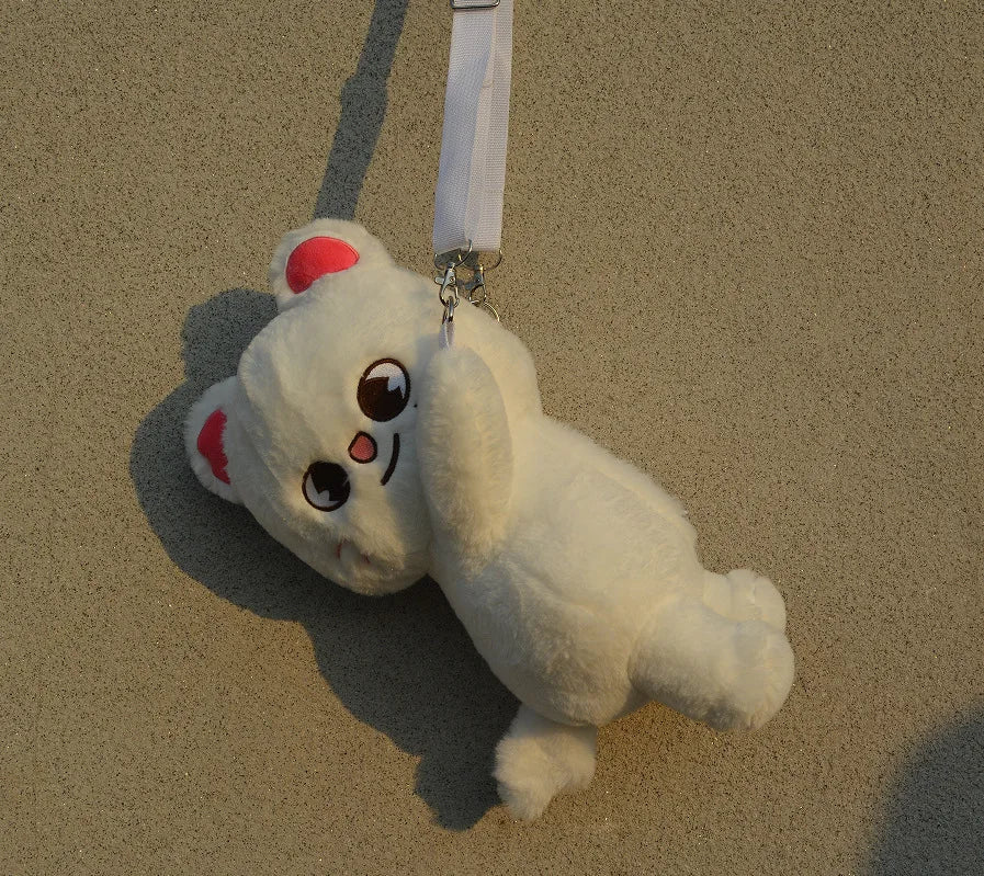 New SKZOO Stray Kids SKZ Fans Straykids POP up Week Plush Animal Crossbody Bag Children Adult Fans Gift K-POP Decoration