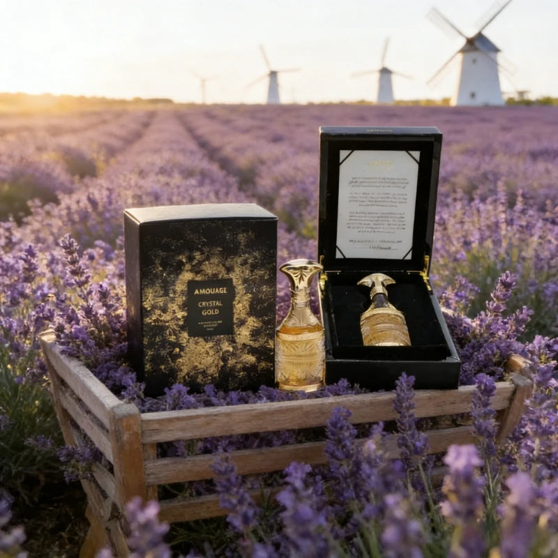 AMOUAGE 50ml Luxury Unisex Eau De Parfum Long Lasting Elegant Radiant Sensual Fragrance with Rich Amber Floral Warm Creamy Aura