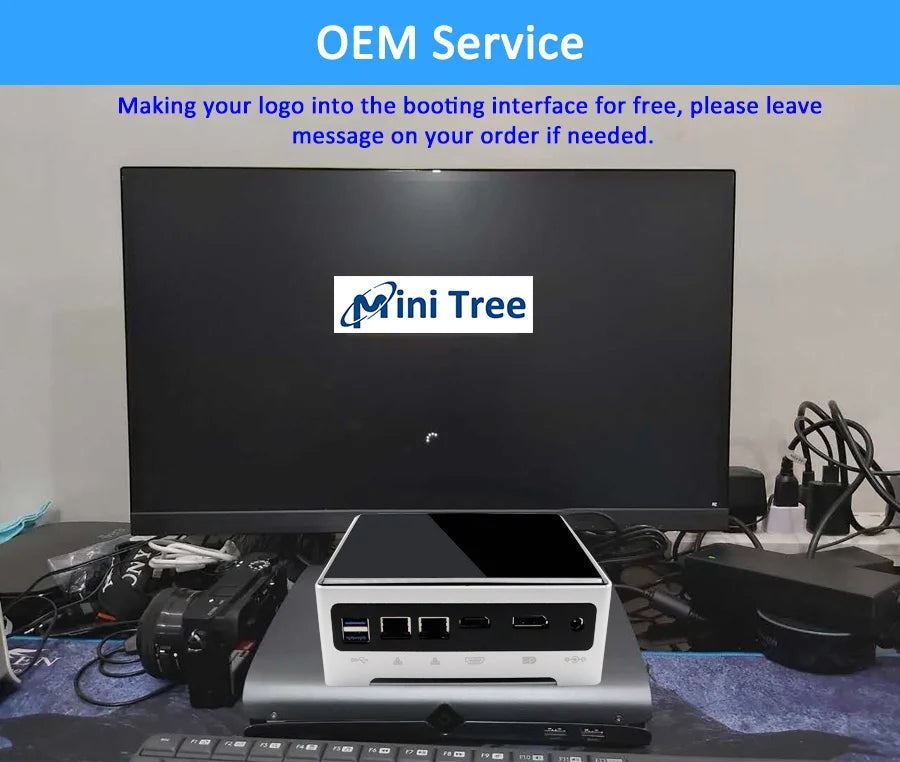 Mini PC Intel Core I7 10870H 10th Dual Lan HD DP1.2 Windows 10 Home Office Business Gaming Desktop Computer 16G DDR4 1TB NVME