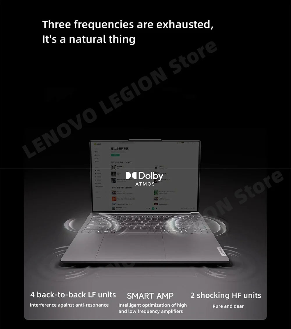 Lenovo YOGA Pro 16s Extreme Laptop Intel i9-13905H 32GB/1T RTX4060 3.2K Ultra-thin Touch 165Hz Full Screen Notebook PC