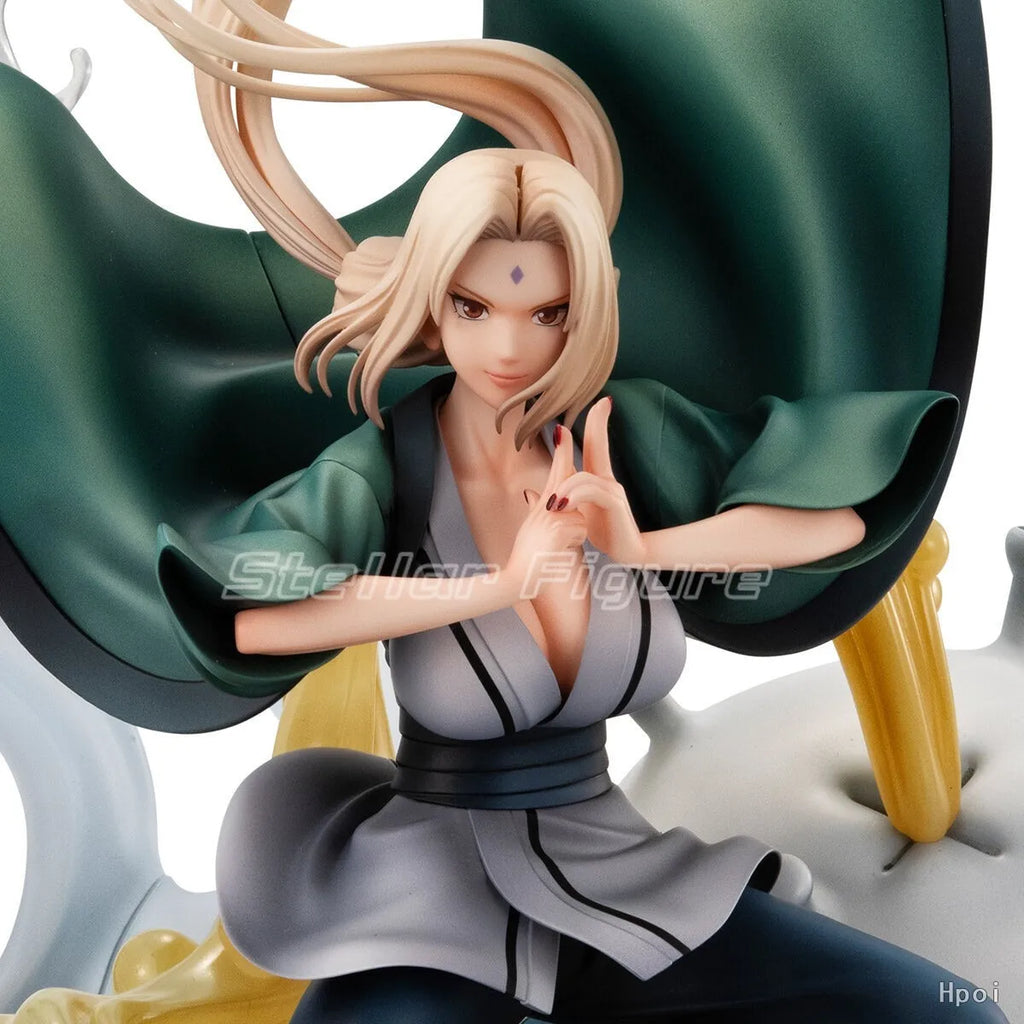 【SF】In Stock MegaHouse GALS Series NARUTO Shippuden Tsunade Figures Model Collection Gift