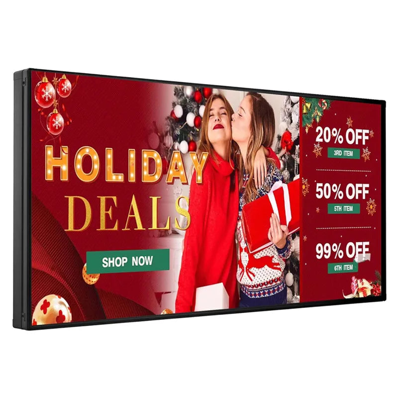 CX P5 Outdoor LED Sign 65"×34" IP65 Waterproof WiFi USB Programmable Digital Display Scrolling Message Board for Business Text I