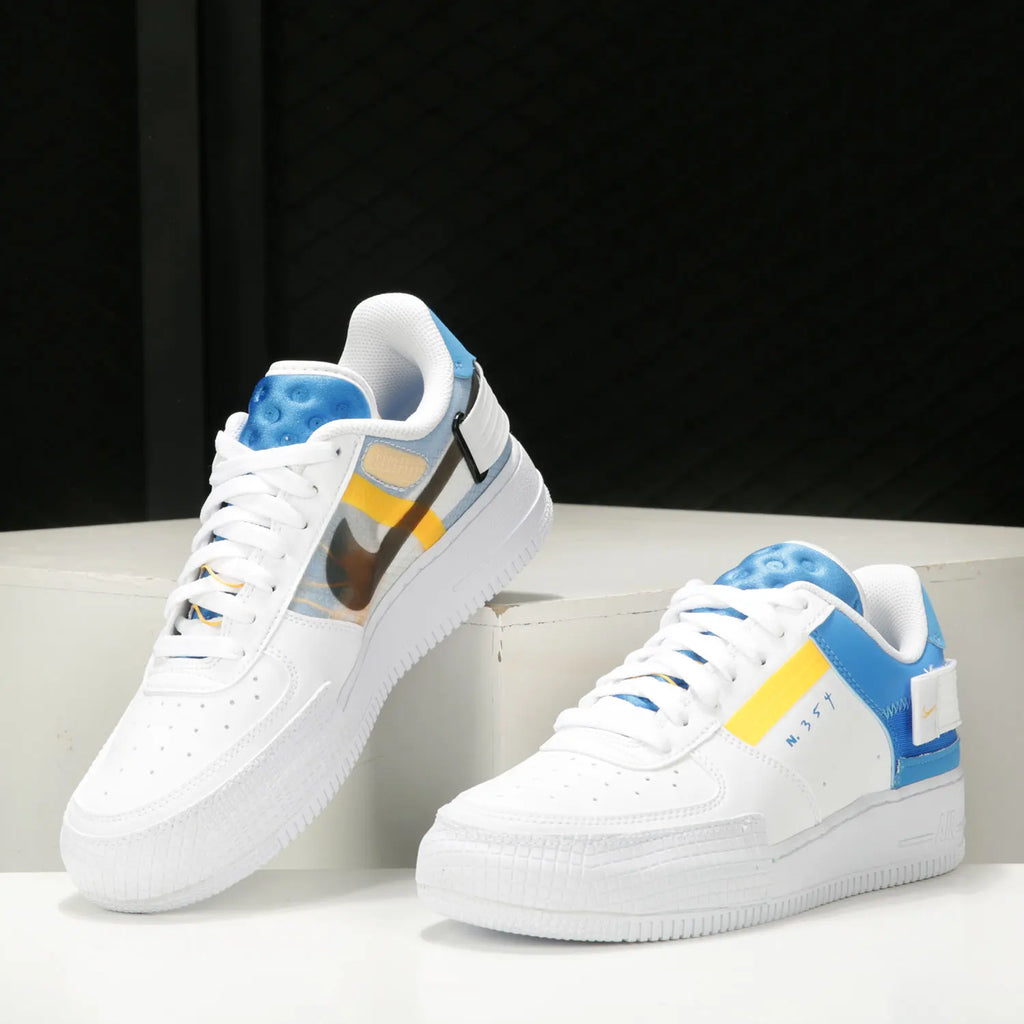 Nike genuine AIR Force 1 men's and women's fashionable casual sports board shoes CK6923-101