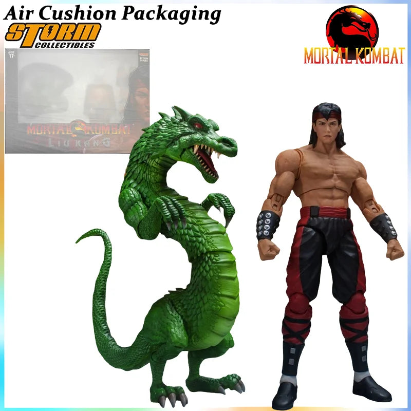 Storm Toys Genuine Mortal Kombat Series Fire Dragon Sub-Zero Motaro Lu Kang Goro Fighting Game 1/12 Action Figures Model Toys