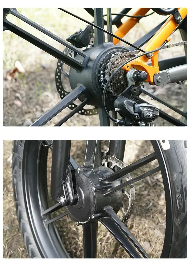 PULUMA PH003 Electric Bicycle Peak Power 48V3000W motor 20ah battery Electric bike 26*4.0 inch Fat tire mountain off-road E-bike
