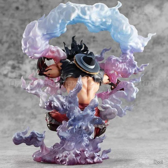 【In Stock】Original MegaHouse POP SA-MAXIMUM ONE PIECE Monkey D. Luffy Snakeman Figure Toy Model Collection