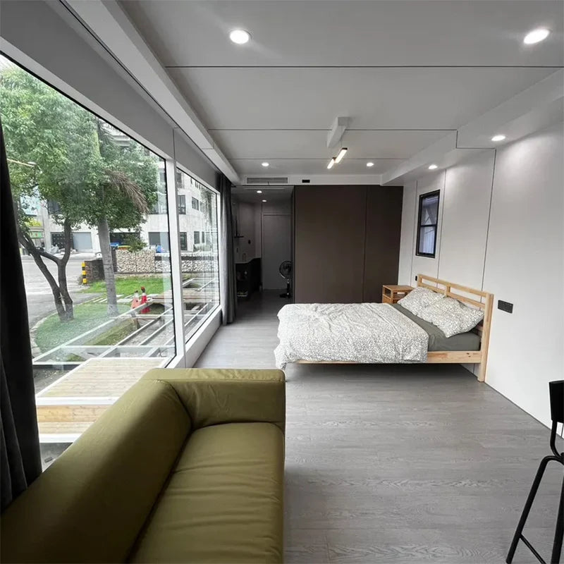 Luxury Modern Capsule House Factory Prefabricated Portable House Thermal Insulation Economic Prefabricated Houses Prefab Homes