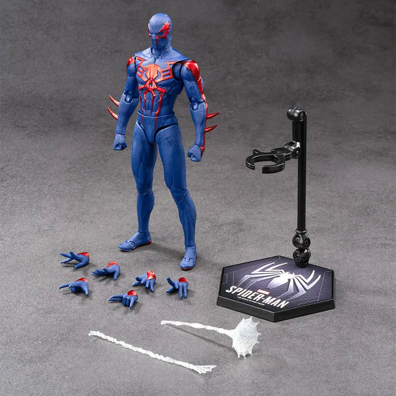 ZD TOY SpiderMan Series PS4 Game Spiderman SpiderMan Anti-OCK suit SpiderMan Velocity suit SpiderMan 2099 suit Miles Morales