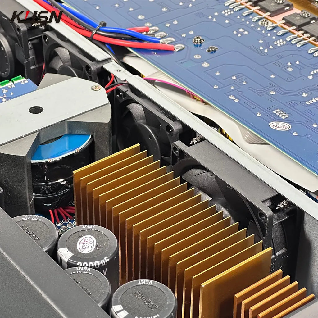 FP10000Q Copper Heatsink 10000W RMS Professional Digital Amplifier 2500Wx4 FP 10000Q  2U High Power For Subwoofer Speaker