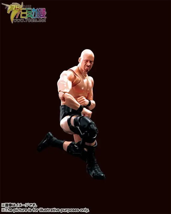BANDAI Original S.H.Figuarts WWE The Rock (Dwayne Johnson) Movable Action Figure Collectible Model Toy Gift for Boys