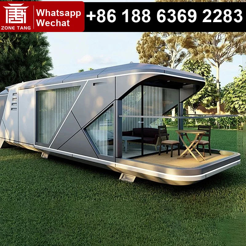 Low Cost Capsule House Prefabricated Villa Factory Price Modular Houses Chinese Capsule HouseMoisture Proof Thermal Insulation