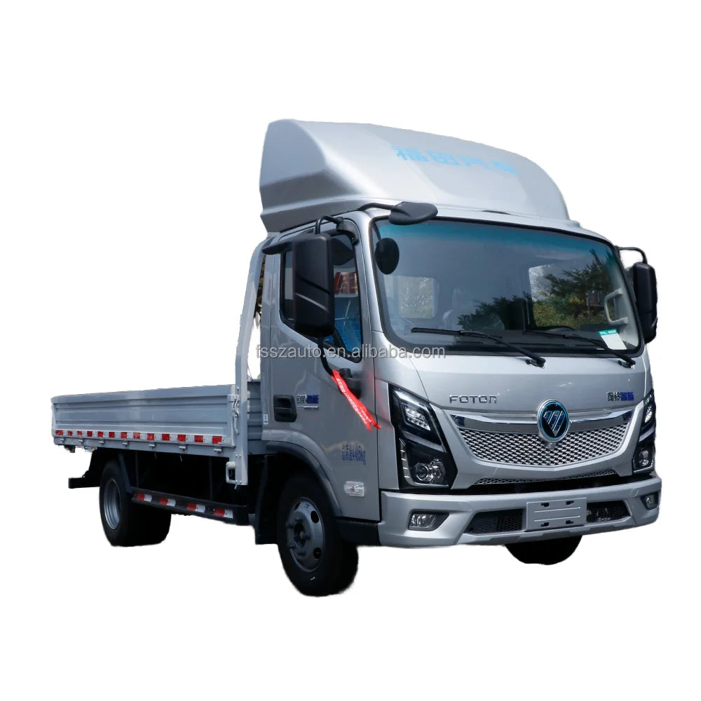 Electric Truck 5 Tons Freight Truck Customize Flatbed Truck CATL 100.46kWh Battery Electric Vehicles for Sale